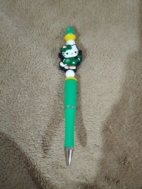 Green Hello Kitty Decorative Pen